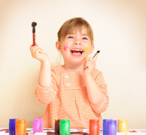 girl painting iStock