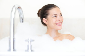 Bath woman