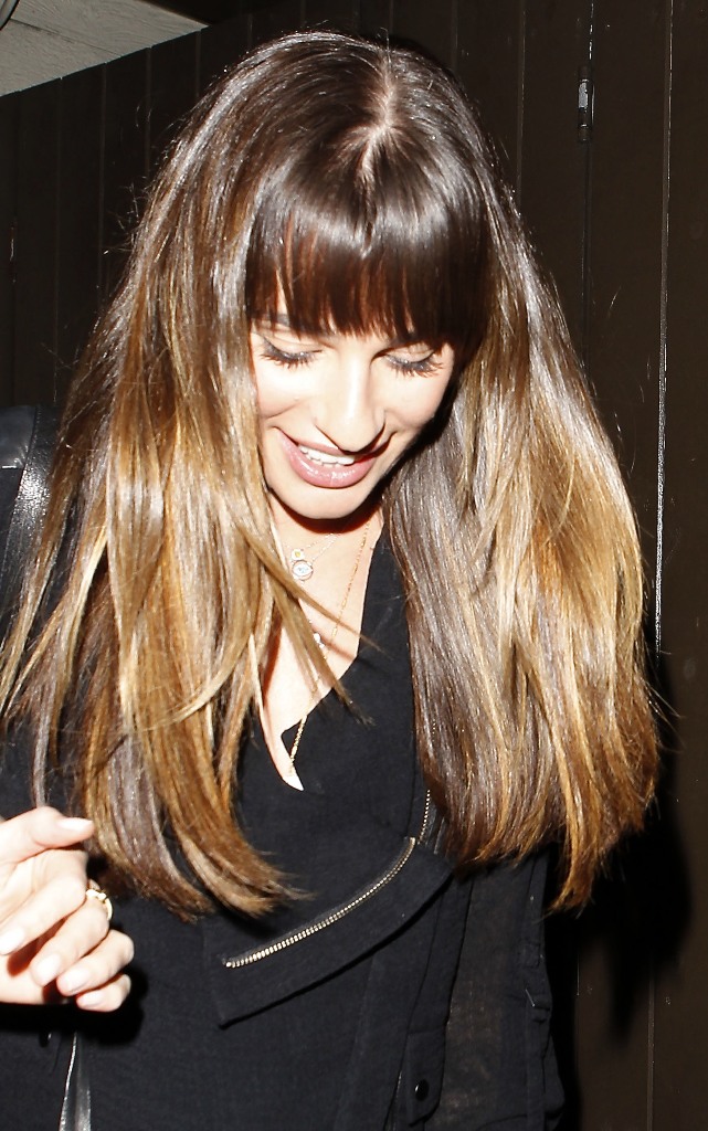 Lea Michele holds a friends hand as she leaves Dominik's restaurant in West HollywoodFeaturing: Lea MicheleWhere: Los Angeles, California, United StatesWhen: 30 Sep 2013Credit: WENN.com