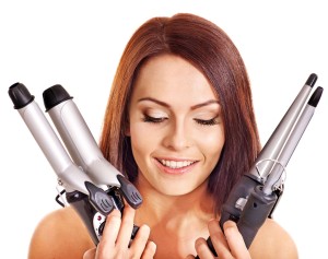 womanwithcurlingiron