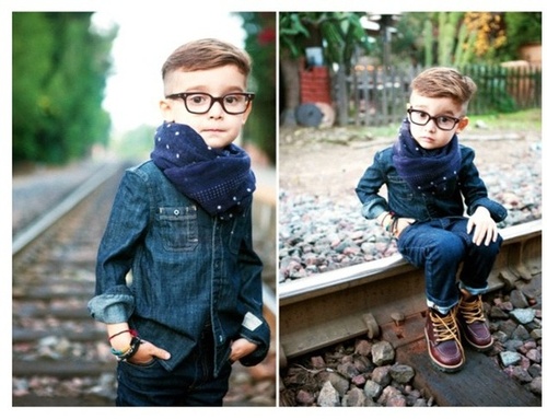 stylish toddler